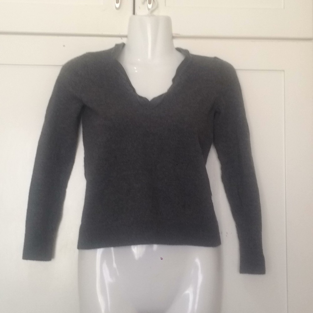 BURBERRY BRIT 100% Extra Fine Merino Wool Pullover